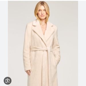 NWT Ramy Brook Maple Coat XS cream oatmeal color